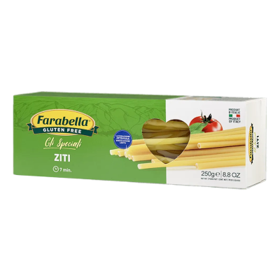 farabella χοντρά μακαρόνια για παστίτσιο από καλαμπόκι και ρύζι χωρίς γλουτένη 250 γραμμάρια