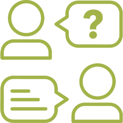 εικονίδιο εξυπηρέτηση πελατών