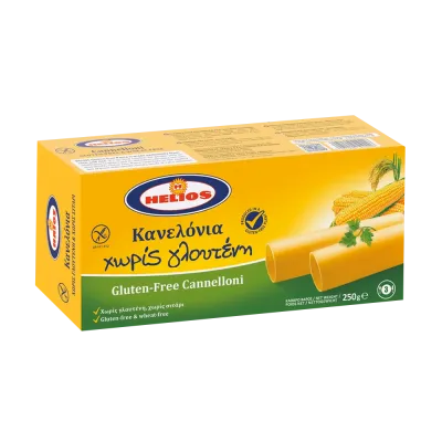ήλιος κανελόνια χωρίς γλουτένη και χωρίς σιτάρι 250 γραμμάρια