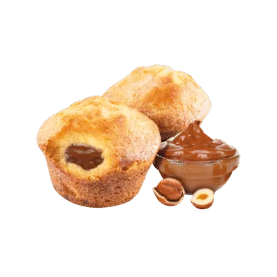 celiane μίνι μάφιν με πραλίνα φουντουκιού βιολογικά και χωρίς γλουτένη 7 τεμάχια 200 γραμμάρια