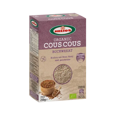 ήλιος κους κους από φαγόπυρο βιολογικό και χωρίς γλουτένη 250 γραμμάρια