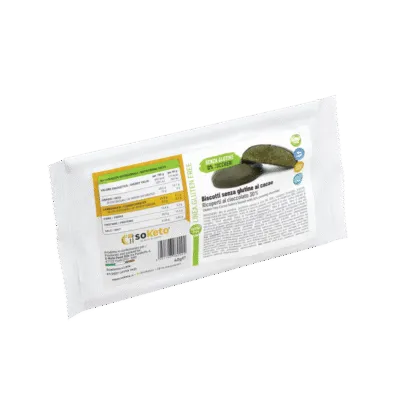 so keto κετογονικά μπισκότα κακάο και με επικάλυψη σοκολάτας χαμηλά σε υδατάνθρακες 40 γραμμάρια