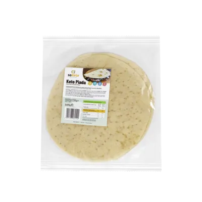 so keto κετογονική τορτίγια 2 τεμάχια χωρίς γλουτένη 170 γραμμάρια